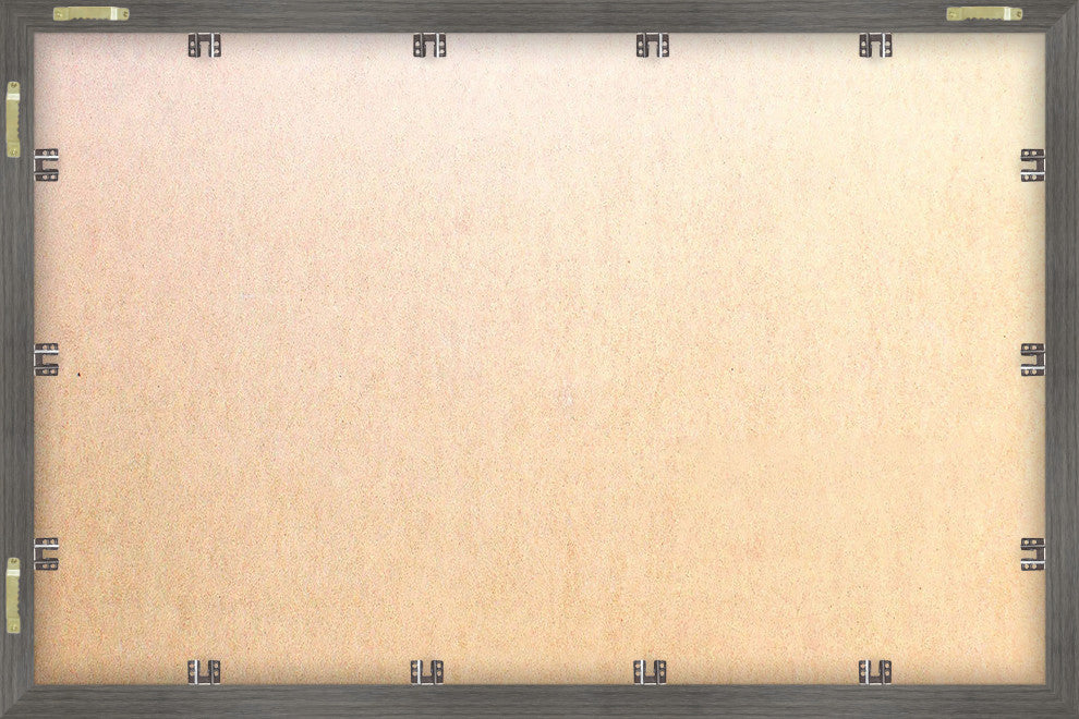 "Multi Colored Planters" Framed Painting Print