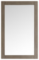 Fresca Greenwich 20" Antique Silver Traditional Bathroom Mirror