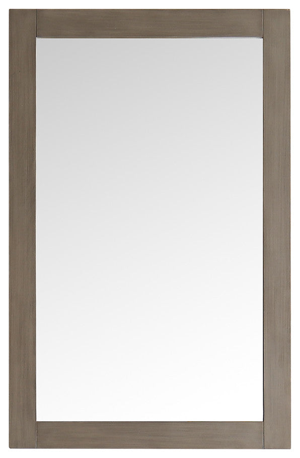Fresca Greenwich 20" Antique Silver Traditional Bathroom Mirror