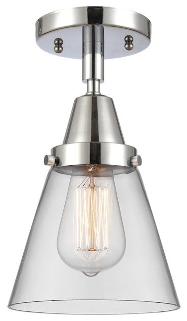 INNOVATIONS LIGHTING 447-1C-PC-G62 Small Cone Flush Mount