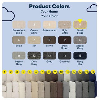 Serta Palisades 61" Track Arm Sofa Loveseat with Removable Covers Sand Beige