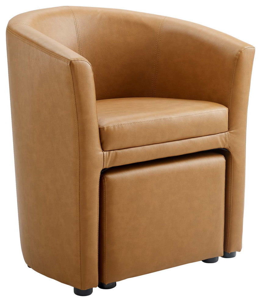 Divulge Armchair and Ottoman