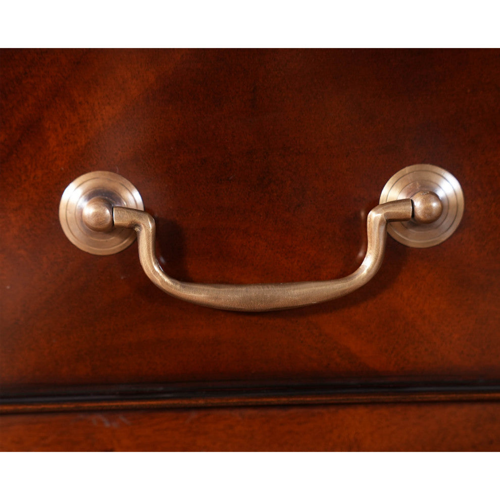 Penhurst Mahogany and Leather Desk