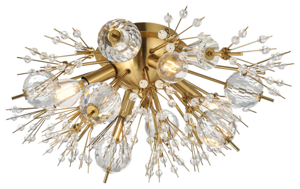 Elegant Lighting 2500W19 Vera 4 Light 14" Tall Wall Sconce - Gold