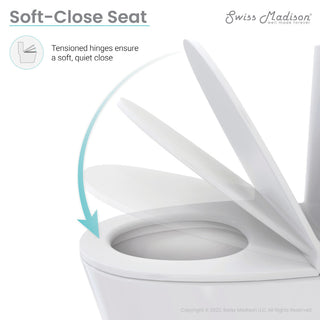 St. Tropez One Piece Elongated Toilet Right Side Flush 1.28 gpf
