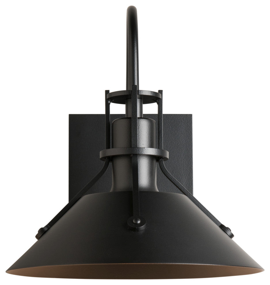 Henry Small Dark Sky Friendly Outdoor Sconce, Coastal Black Finish