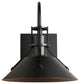 Henry Small Dark Sky Friendly Outdoor Sconce, Coastal Black Finish
