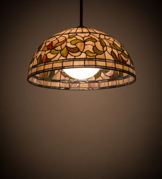 20W Tiffany Turning Leaf Pendant