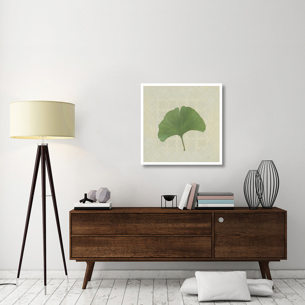 "Forest Leaves IV no Lines" Digital Paper Print by Kathrine Lovell, 32"x32"