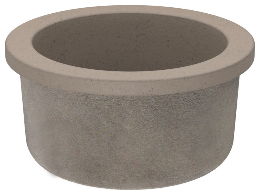 Native Trails NSB1607 NativeStone 16" Undermount Single Basin - Earth