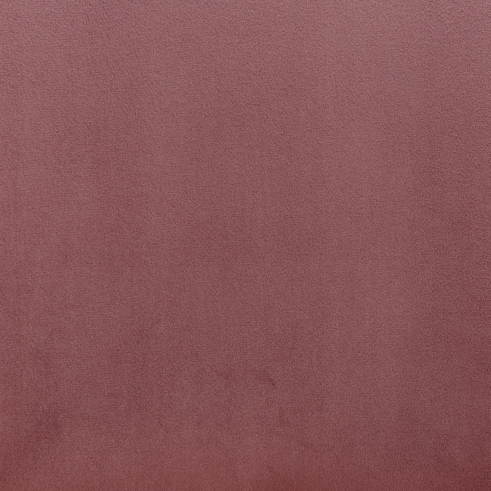 Alby Office Chair, Rose With Black Base