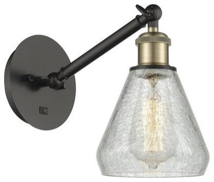 Innovations 317-1W-BAB-G275 1-Light Sconce, Black Antique Brass