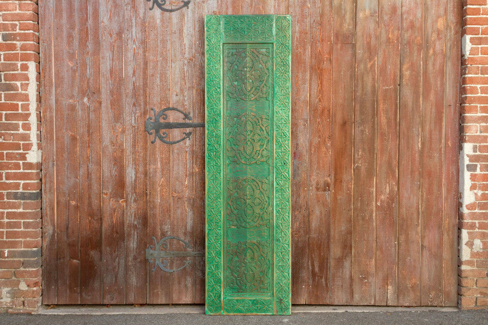 Floral Gubari Carved Door Panel