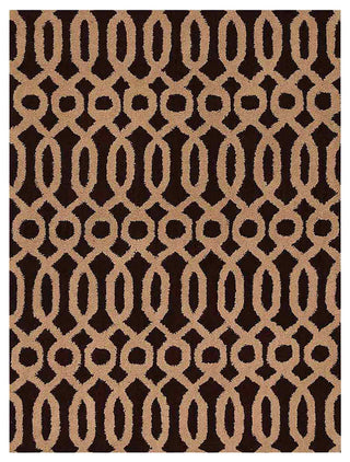 HAND TUFTED WOOL ECO-FRIENDLY AREA RUGS- Rectangle, Brown Beige, Contemporary