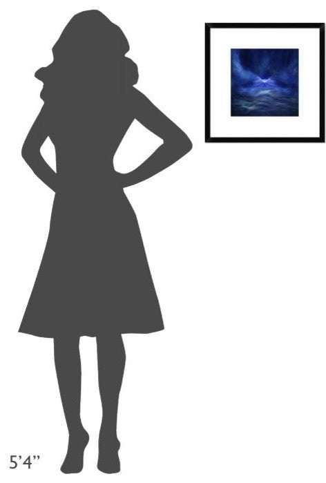 "Fairy Tale" Framed Digital Print by Willy Marthinussen, 18"x18"