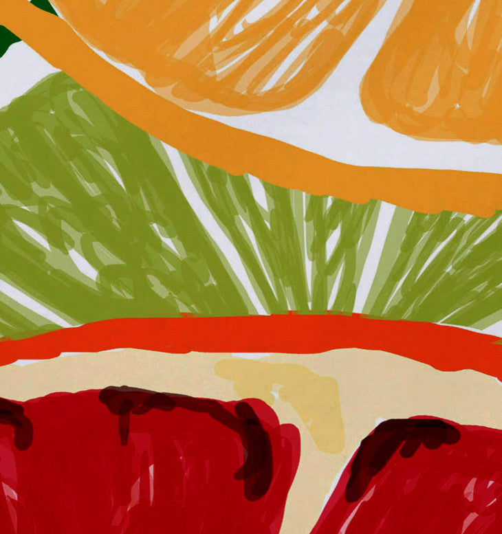 Lemonade, Geometric Print Placemat