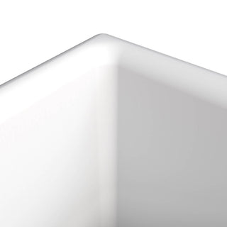 Thistle Rectangular Fiberstone and MGO Clay Planter, 28 Inch