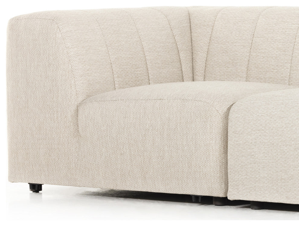 Gwen Outdoor 3 Pc Sectional-Faye Sand