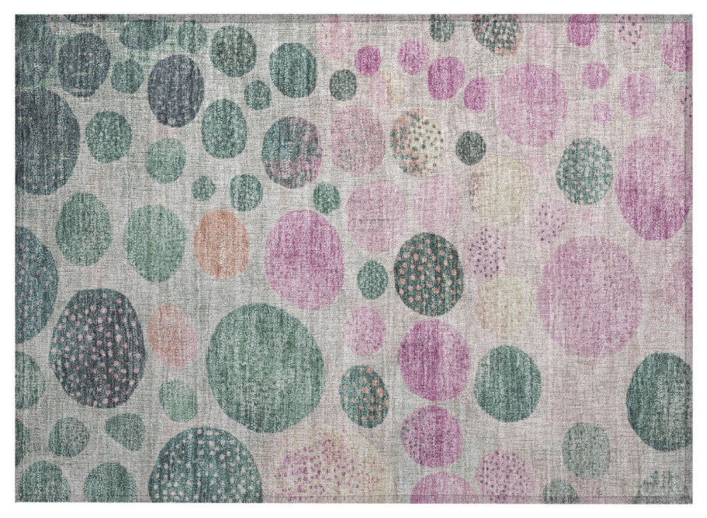 Machine Washable Indoor/Outdoor Chantille ACN1899 Cactus 1'8" x 2'6" Rug