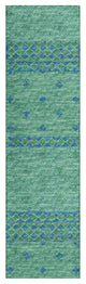 Indoor/Outdoor Sedona SN1 Irish Machine Washable 2'3" x 12' Runner Rug