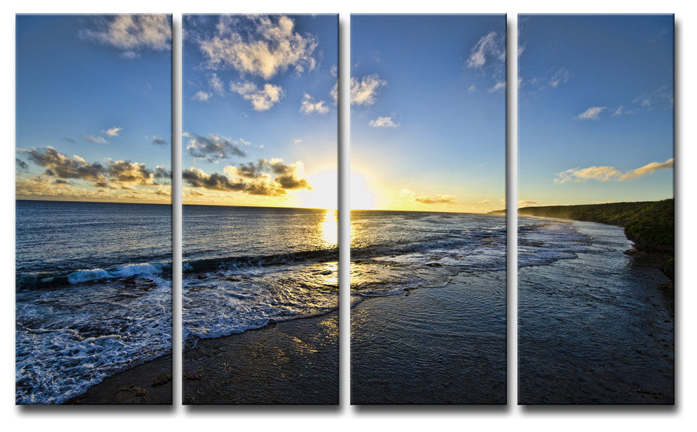 Ready2Hangart Chris Doherty ''Day Break'' 4-Piece Canvas Wall Art