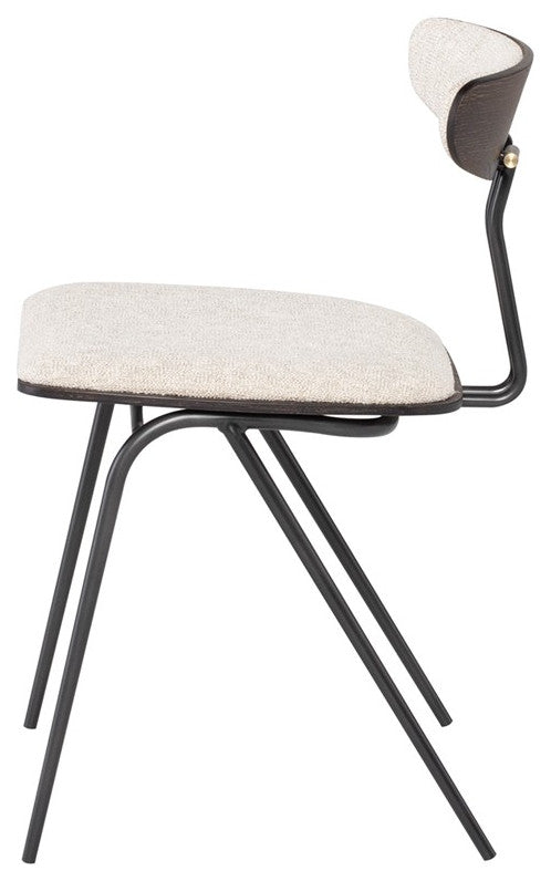 Giada Sand Fabric Dining Chair