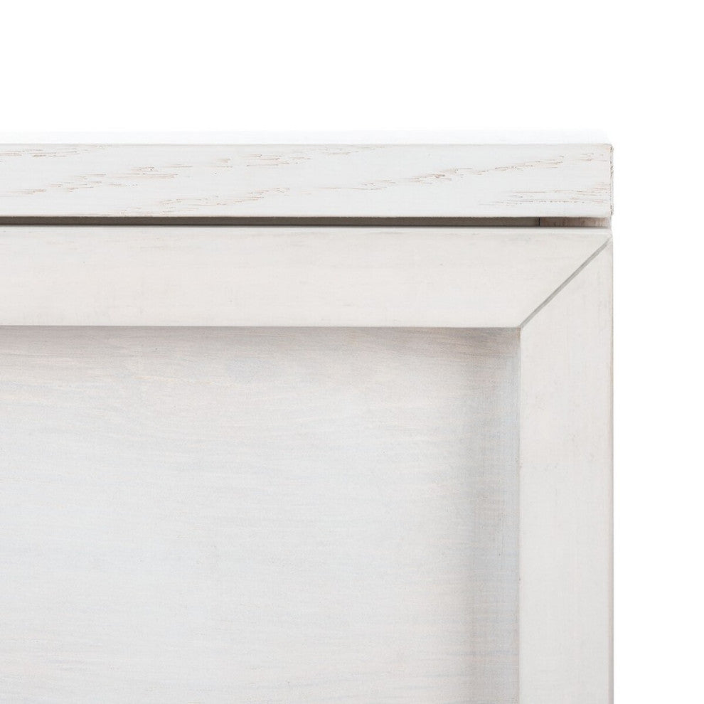 Safavieh Couture Zeus 2 Drawer Nightstand, White Wash