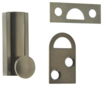 Genuine Solid Brass 1.5" Surface Bolt, Antique Nickel