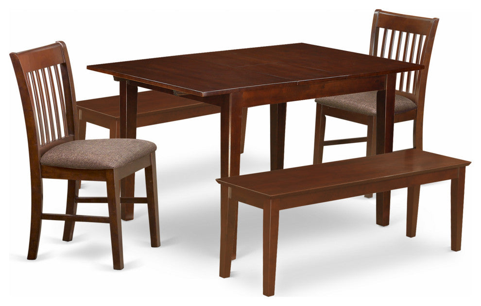 5 Pc Dinette Set -Small Dining Tables And 4 Kitchen Dining Chairs