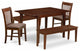 5 Pc Dinette Set -Small Dining Tables And 4 Kitchen Dining Chairs