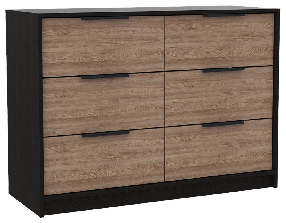 DEPOT E-SHOP Bangor 2 Piece Bedroom Set, Drawer Dresser and Nightstand