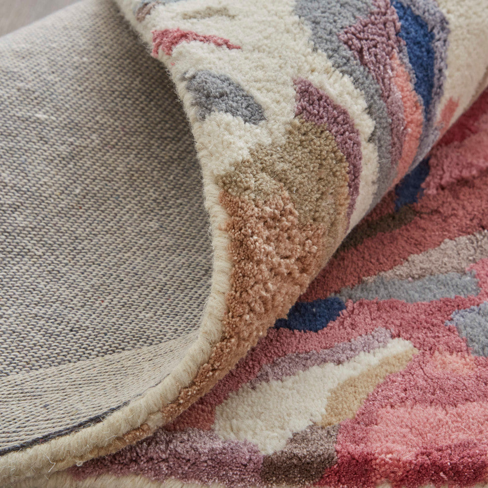 Cerelia R8865 Transitional/Casual Rug, Blue/Multi, 3'6"x5'6"