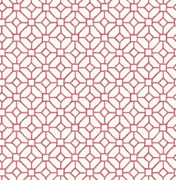 Modern Geometric Wallpaper, Salmon, Bolt