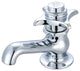 Central Brass Self-Close Single Handle Basin Faucet