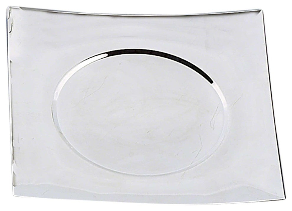 Elegance Fiesta Nickel Plated Square Charger