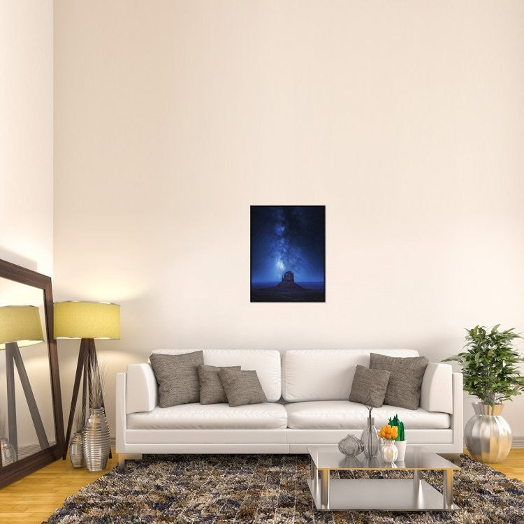 "Monument Milkyway" Framed Canvas Giclee by Juan Pablo De, 25x33"