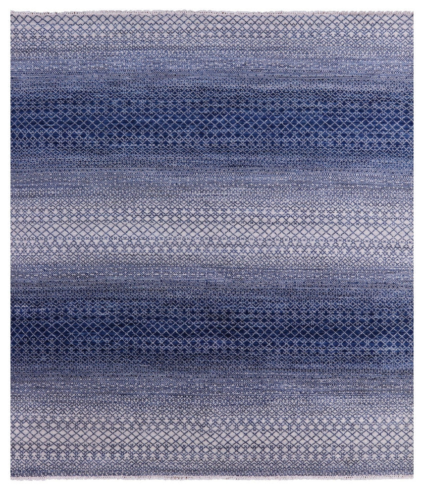 8' 3" X 10' 0" Hand Knotted Savannah Grass Wool Rug - Q13254