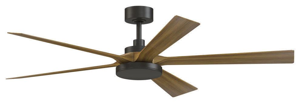 TorchAire 64" Indoor/Outdoor Fan With LED Light Kit Bronze/Koa Blades