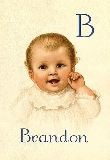B for Brandon- Fine Art Giclee Print 24" x 36"
