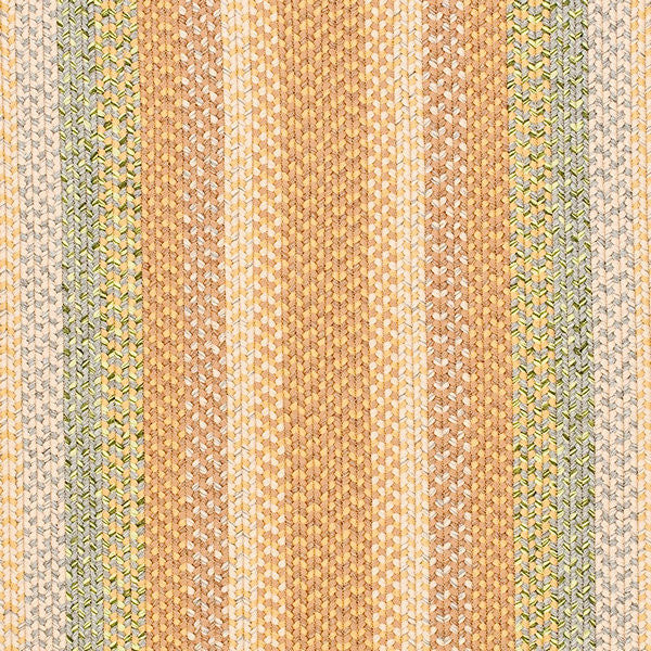 Safavieh Braided Brd314A Rug, Tan/Multi, 6'0"x9'0" Oval