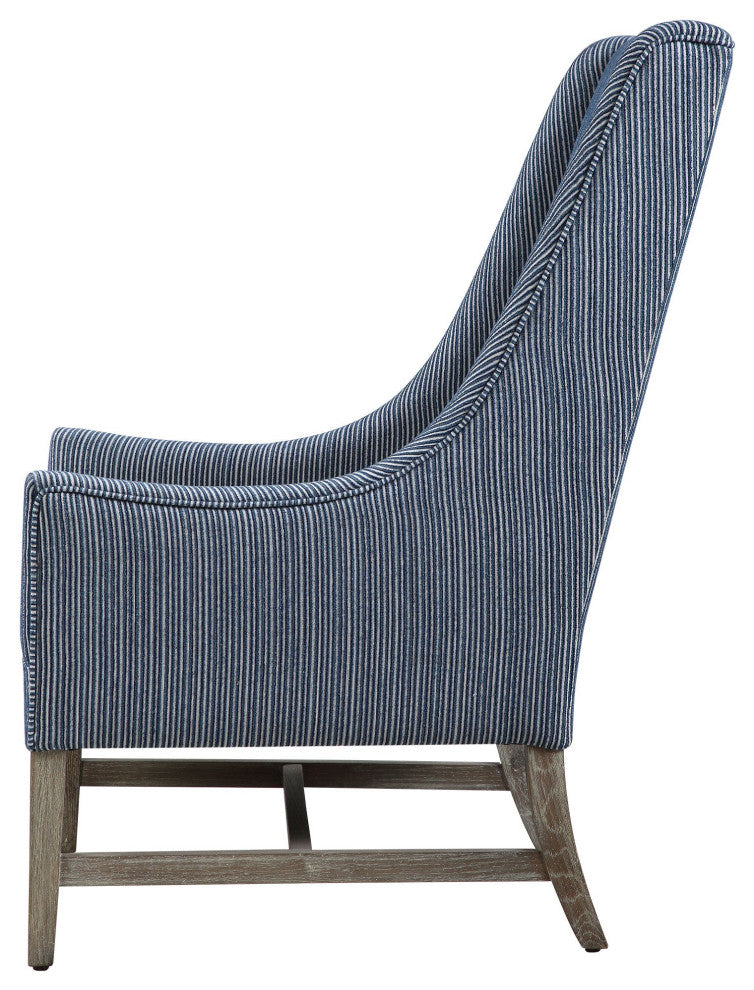 Uttermost Galiot Wingback Accent Chair