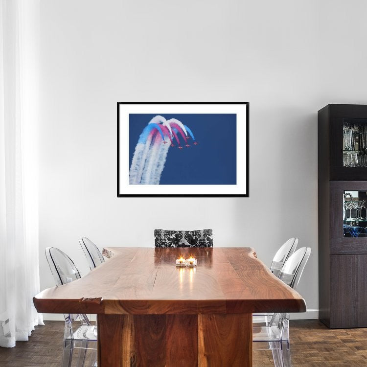 "Red Arrows" Framed Digital Print by Jonathan Simons, 44x32"