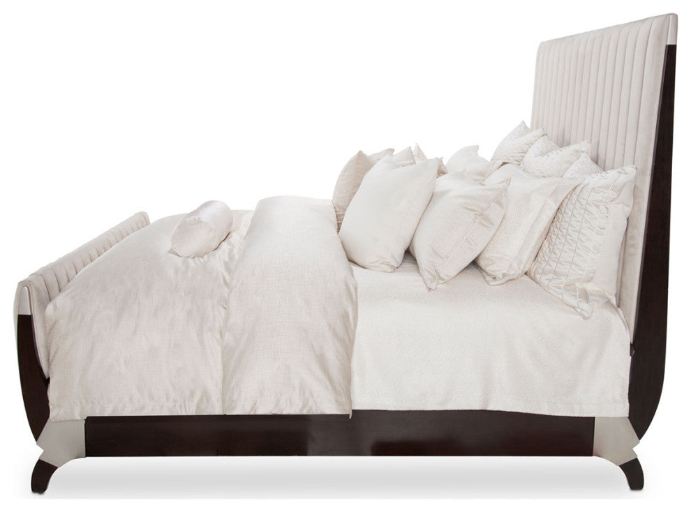 AICO Furniture Paris Chic 8 Piece King Bedroom Set