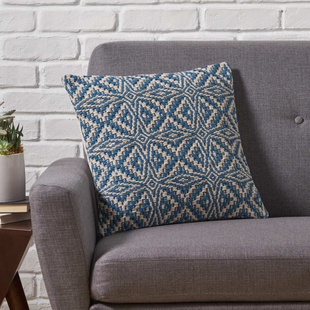 Easter Boho Cotton Throw Pillow