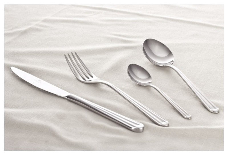 PIANO Stainless Steel 24-Piece Flatware Set