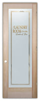 Laundry Door - Loads of Fun - Douglas Fir (stain grade) - 30" x 84" - Knob...