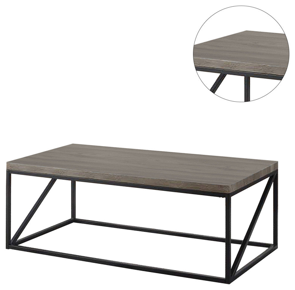 Rectangular Coffee Table, Sonoma Gray