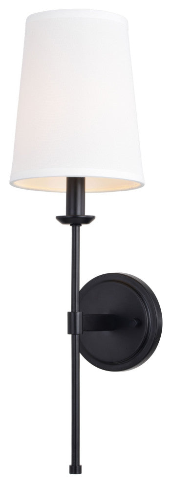 Vaxcel Lighting W0447 Camden 21" Tall Bathroom Sconce - Matte Black
