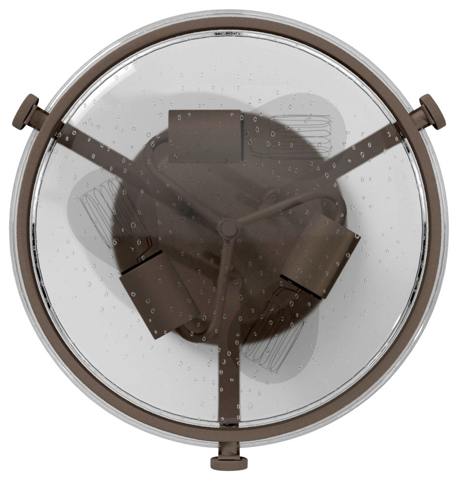 Hinkley Harper 14.5" Semi-Flush Ceiling Light, Oil Rubbed Bronze