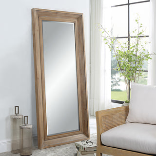 Uttermost 09913 Missoula Large Natural Wood Mirror